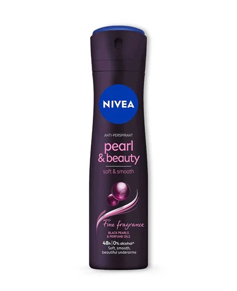 Nıvea Deodorant Soft Smooth Pearl Beauty Bayan Sprey 150 Ml ürün görseli