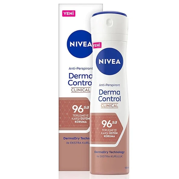 Nıvea Derma Control Clınıcal Bayan Deodorant 150 Ml ürün görseli