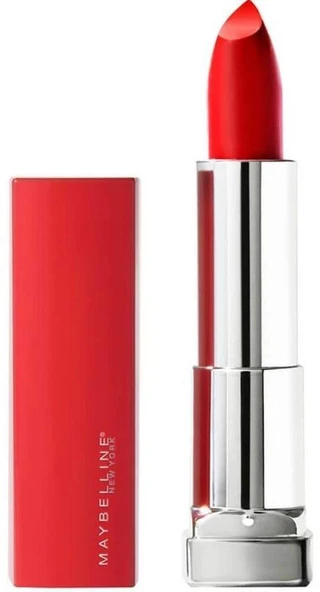 Maybellıne Color Sensation Made For All Ruj 382 Red For Me DELİST ürün görseli