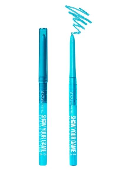 Pastel Show Your Game Asansörlü Göz Kalemi Mavi 412