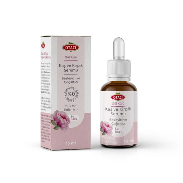 Otacı Gül Kürü Kaş Ve Kirpik Serumu Besleyici Çoğaltıcı 15 Ml