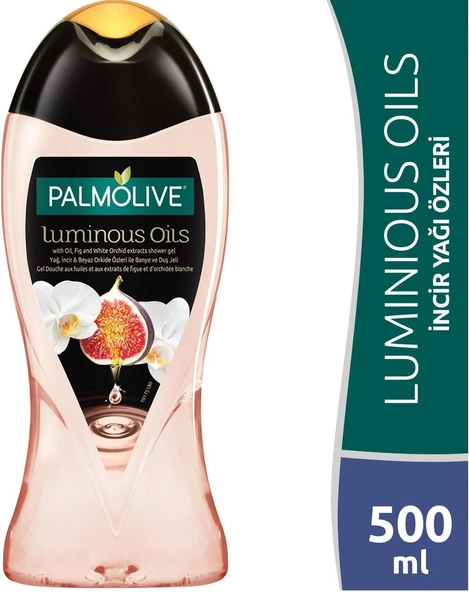 Palmolive Duş Jeli Luminous Oils İncir Beyaz Orkide Özlü 500 Ml ürün görseli 1