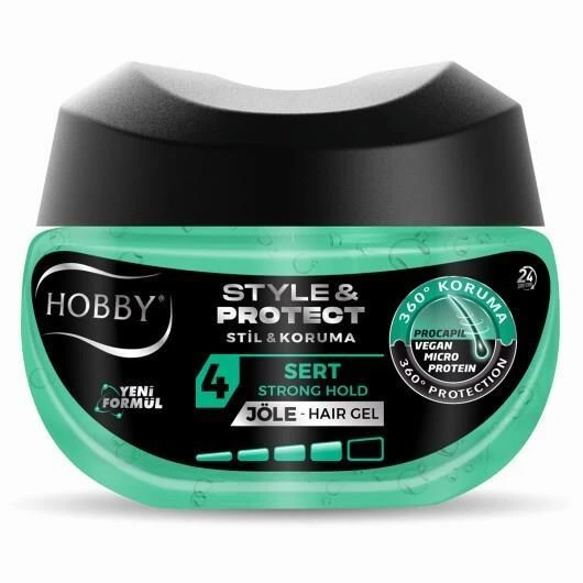 Hobby Saç Jölesi Style Protect Sert Tutuş 250 Ml - 1