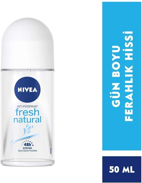 Nıvea Roll On Fresh Natural Bayan 50 Ml ürün görseli 1