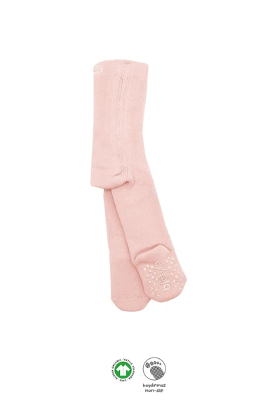 Bistyle Kaymaz Basic Külotlu Çorap 50501 Pembe - 1