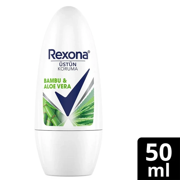 Rexona Roll On Bambu Aloe Vera Bayan 50 Ml ürün görseli