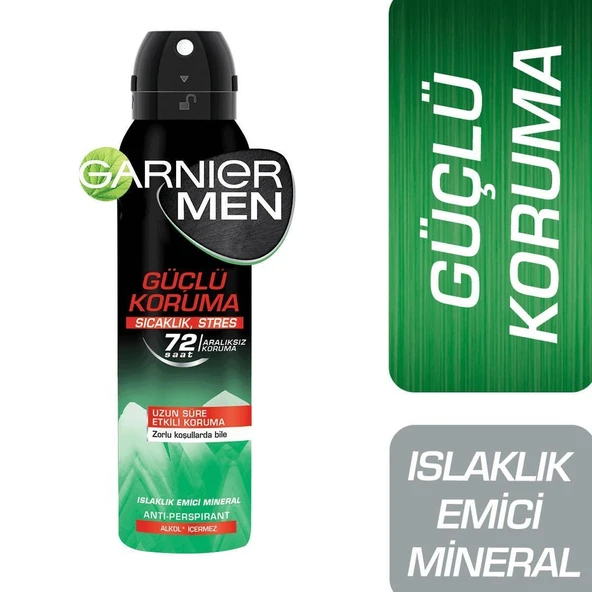 Garnıer Men Güçlü Koruma Deodorant 150 Ml ürün görseli
