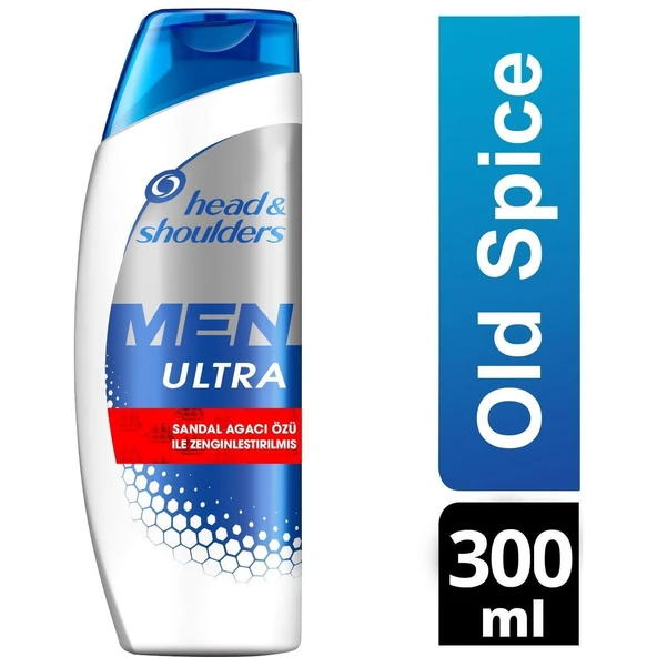 Head Shoulders Men Ultra Şampuan Old Spice 300 Ml - 1