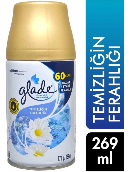 Glade Otomatik Sprey Yedek Temizliğin Ferahlığı Okyanus Sessizliği 175 Ml ürün görseli