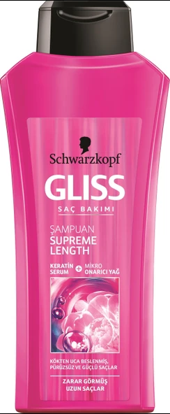 Glıss Şampuan Supreme Length 525 Ml Delist ürün görseli 1