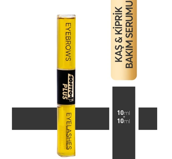 Softto Plus Kaş Kiprik Serumu 10+10 Ml