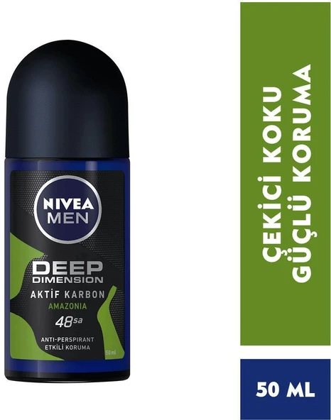 Nıvea Roll On Deep Dımensıon Amazonıa Bay 50 Ml - 1
