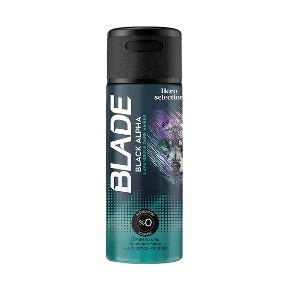 Blade Black Alpha Bay Deodorant 150 Ml