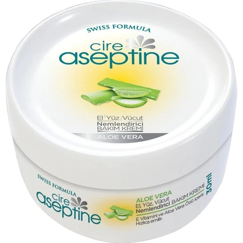 Cire Aseptine Aloe Vera Özlü Mini Krem 30 Ml Delist