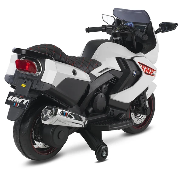 Babyhope 438A XMX-316 Ledli Akülü Motor 12 Volt Beyaz - 3