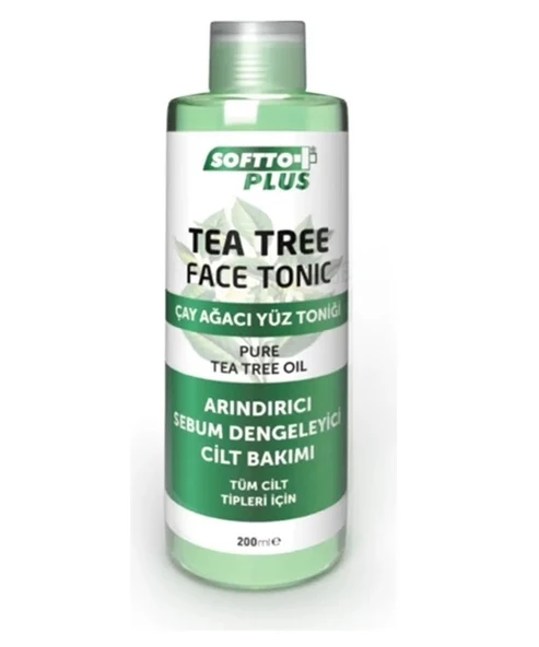 Softto Plus Tonik Arındırıcı Çay Ağacı Özlü 200 Ml ürün görseli