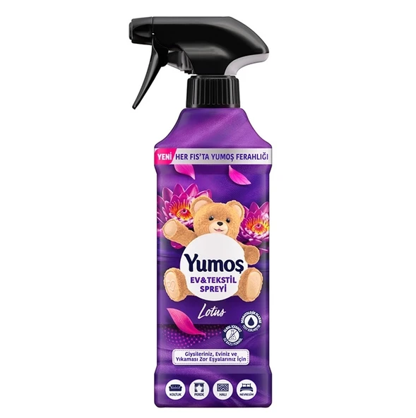Yumoş Sprey Lotus 450 Ml ürün görseli