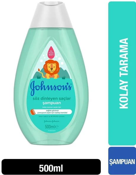 Johnsons Baby Söz Dinleyen Saçlar Şampuan 500 Ml - 1
