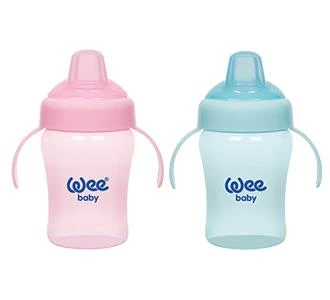 Wee Baby Colorful Akıtmaz Kulplu Antikolik Bardak 240 ml 775 - 3