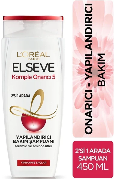 Loreal Elseve Şampuan Komple Onarıcı 5 450 Ml - 1