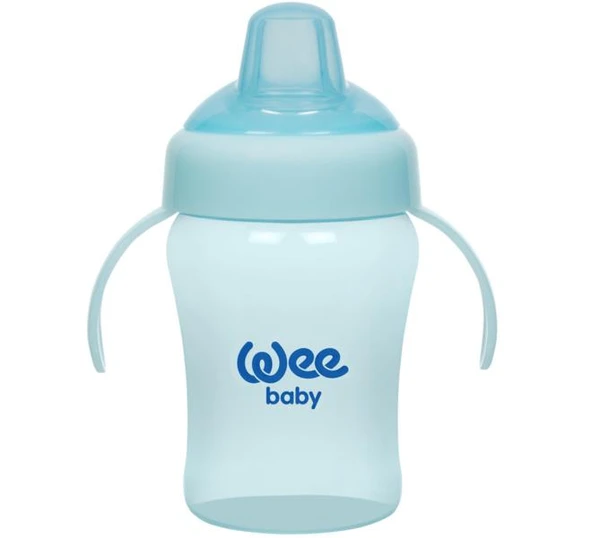 Wee Baby Colorful Akıtmaz Kulplu Antikolik Bardak 240 ml 775