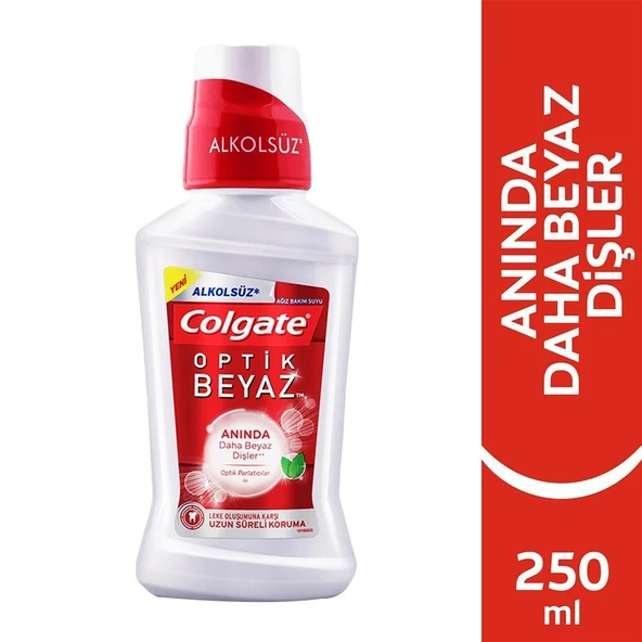 Colgate Optik Beyaz Ağız Bakım Suyu 250 Ml - 1