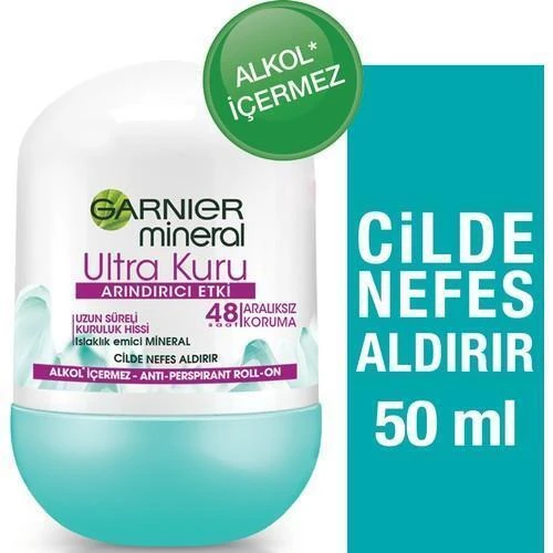 Garnıer Roll On Mineral Ultra Kuru 50 Ml - 1