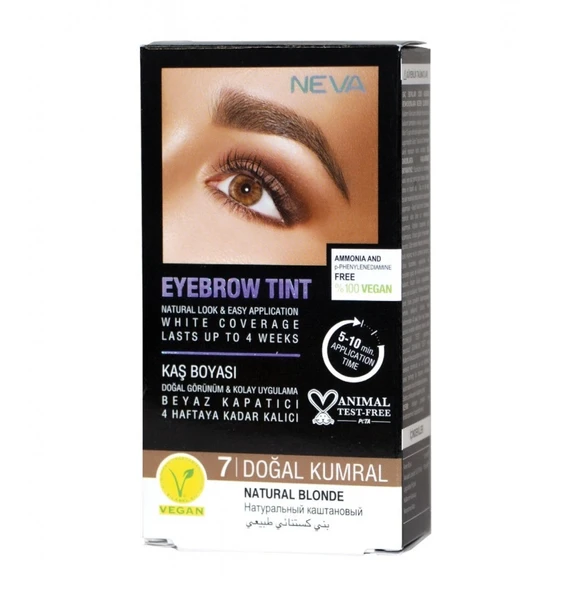 Neva Kaş Boyası Eyebrow Tınt Doğal Kumral 15 Ml ürün görseli 1