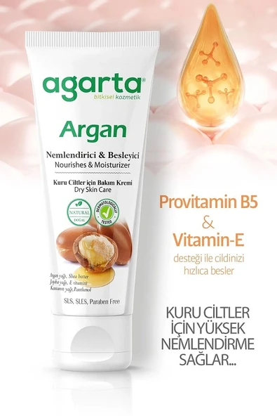 Agarta Cilt Bakım Kremi Argan Mini 20 Ml ürün görseli
