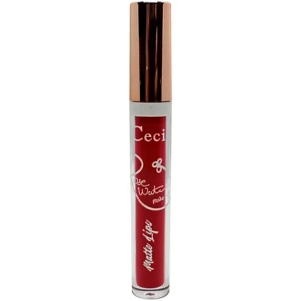 Cecile Rose Water Matte Lips Lipgloss 08 - 1