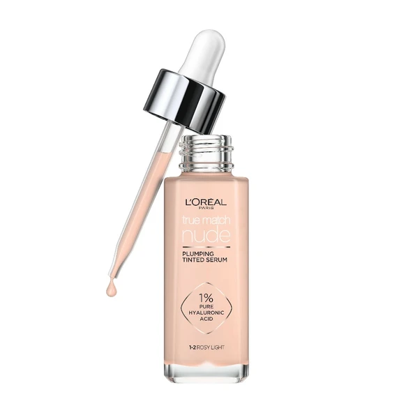 Loreal Parıs True Match Serum Fondöten 1-2 Rosy Lıght