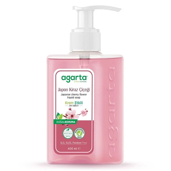 Agarta Sıvı Sabun Japon Kiraz Çiçeği 400 Ml - 1