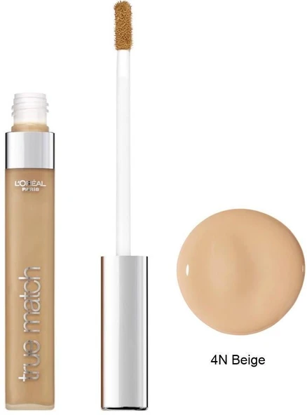 Loreal Parıs True Match Likit Concealer 4n Beıge ürün görseli