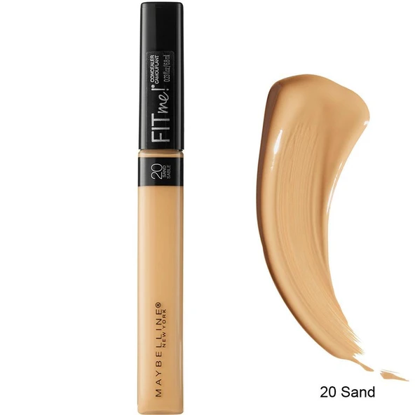 Maybellıne Fıt Me Kapatıcı Likit Concealer 20 Sand ürün görseli