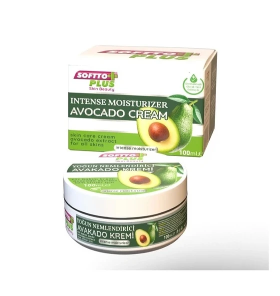 Softto Plus Nemlendirici Avokado Kremi 100 Ml