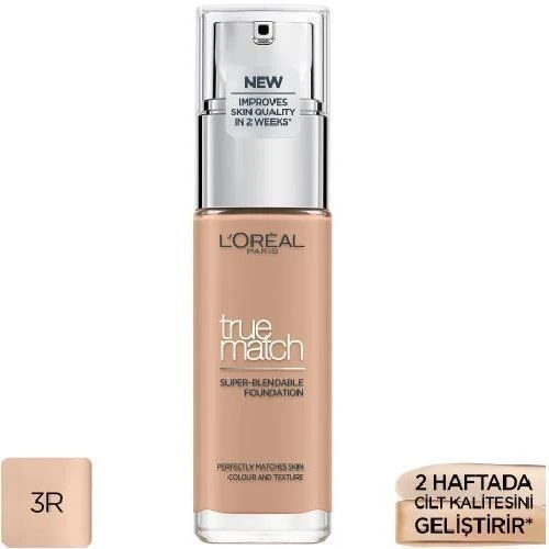 Loreal Parıs True Match Fondöten 3c3r Rose Beıge ürün görseli