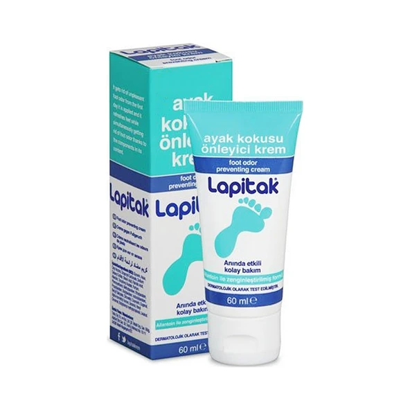 Lapitak Ayak Kokusu Önleyici Krem 60 Ml