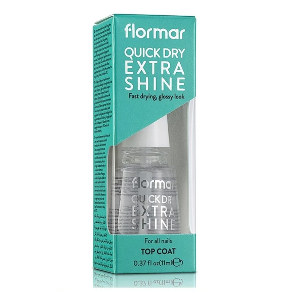 Flormar Tırnak Bakım Quıck Dry Extra Shıne Parlaklık Etkili Oje Kurutucu ürün görseli