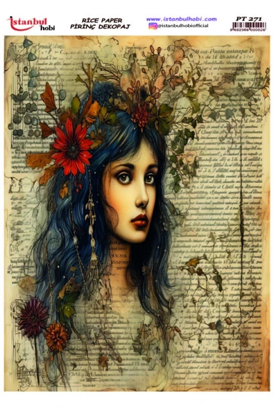 İSTANBUL HOBİ PİRİNÇ DEKOPAJ PT271 ürün görseli