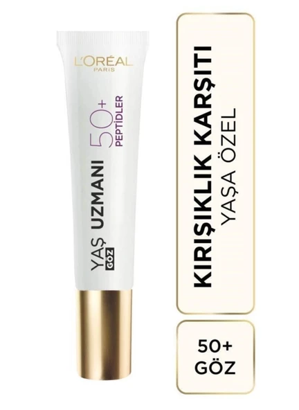 Loreal Yaş Uzmanı Kırışık Karşıtı Sıkılaştırıcı Göz Kremi 50+ 15 Ml