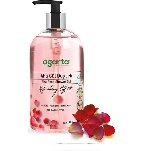 Agarta Duş Jeli Aha Gül 400 Ml - 1