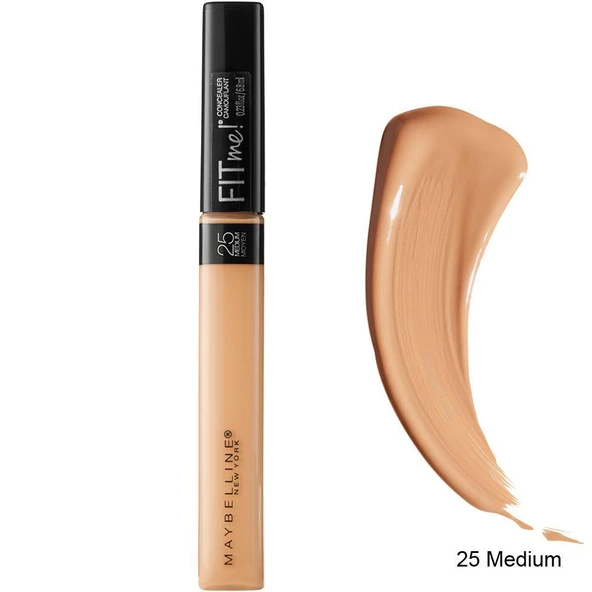 Maybellıne Fıt Me Kapatıcı Likit Concealer 25 Medıum ürün görseli