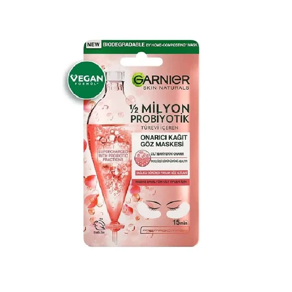 Garnier 1/2 Milyon Probiyotik Göz Kağıt Maskesi
