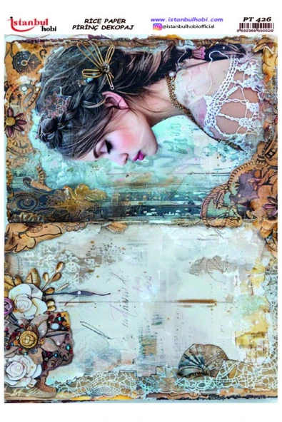 İSTANBUL HOBİ PİRİNÇ DEKOPAJ PT426 ürün görseli