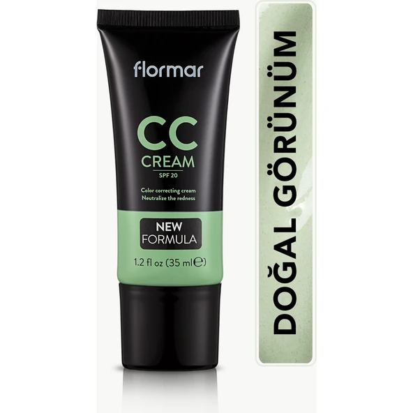 Flormar Cc Cream Spf 20 Cc02 Anti Redness