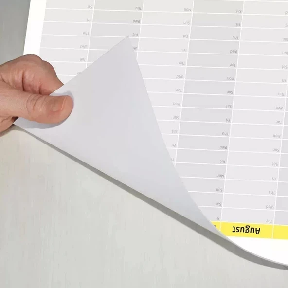 2026 Yıllık Planlayıcı Duvar Takvimi, Sade, Modern, Fonksiyonel Tasarım - 5