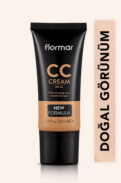 Flormar Cc Cream Spf 20 Anti Fague Ten Rengi