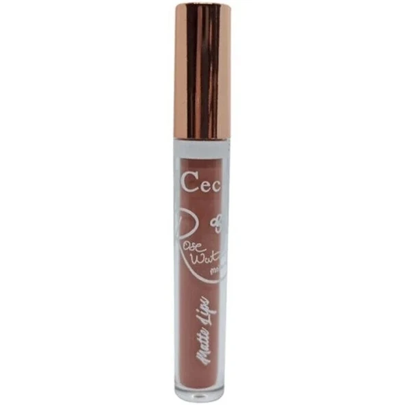 Cecile Rose Water Matte Lips Lipgloss 04 - 1