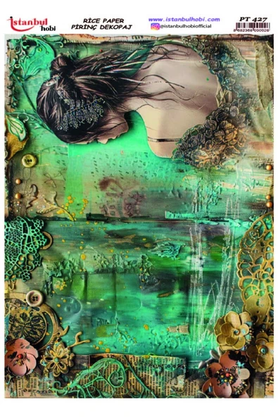 İSTANBUL HOBİ PİRİNÇ DEKOPAJ PT427 ürün görseli