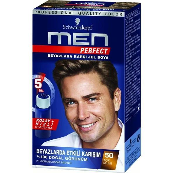 Schwarzkopf Men Perfect Erkek Saç Boyası 50 ürün görseli 1